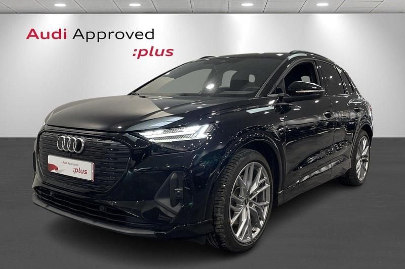 Brugt Audi Q4 e-tron S-Line 210 kW (286 HK) 2025 Sortmetal SUV