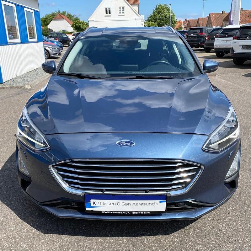 Brugt Ford Focus Titanium 125 HK (91 kW) 2019 Blåmetal Stationcar