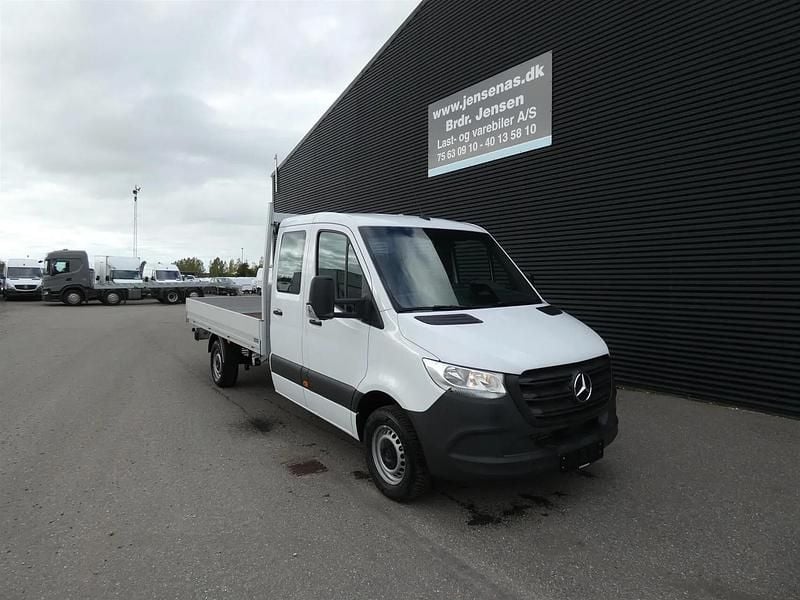 Hvid Ny 2025 Mercedes Sprinter Van | 399.800 kr. (Super pris) - Billede 1/4