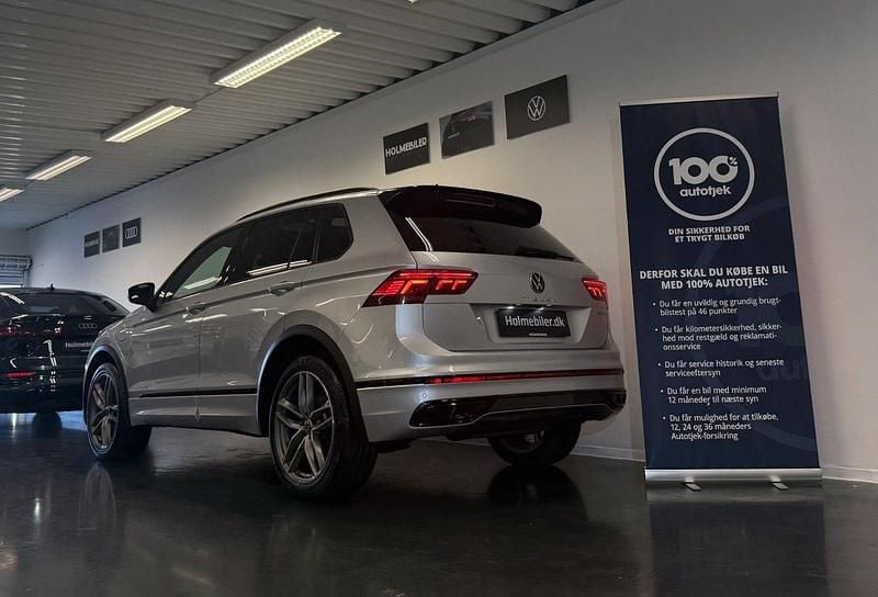 Brugt VW Tiguan R-line 245 HK (180 kW) 2023 Sølvmetal SUV
