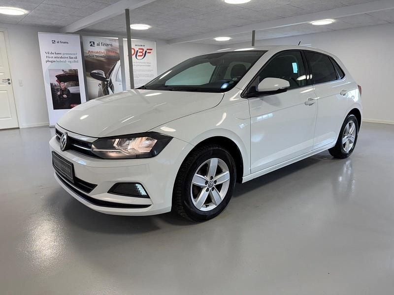 Hvid Brugt 2019 VW Polo Comfortline Hatchback | 139.900 kr. (Fair pris) - Billede 1/4