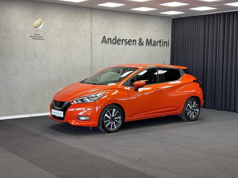 Brugt 2017 Nissan Micra Acenta Hatchback | 79.900 kr. (Fair pris) - Billede 1/4