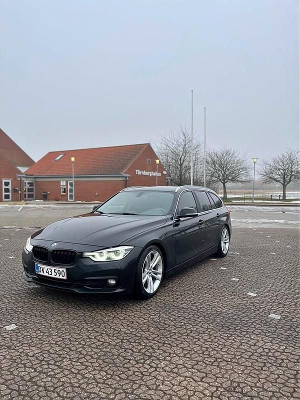 Brugt BMW 320 Advantage 190 HK (139 kW) 2017 Sort Stationcar