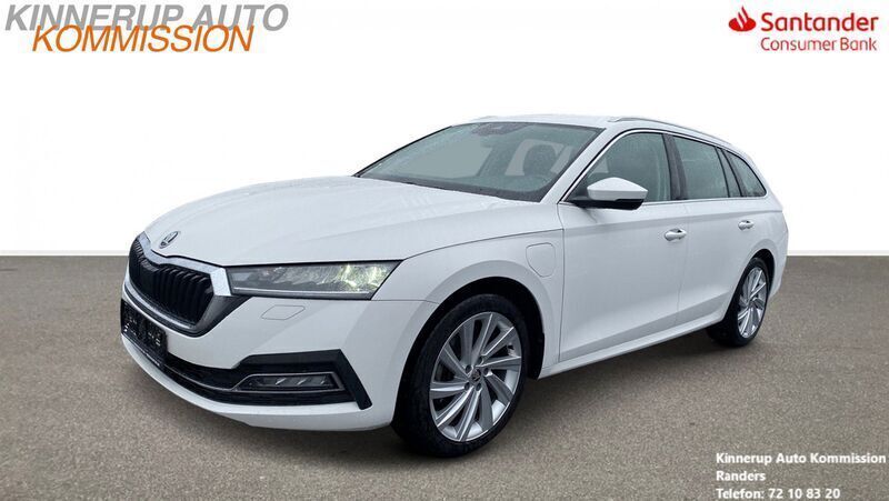 Hvid Brugt 2022 Skoda Octavia Stationcar | 194.900 kr. (Fair pris) - Billede 1/4