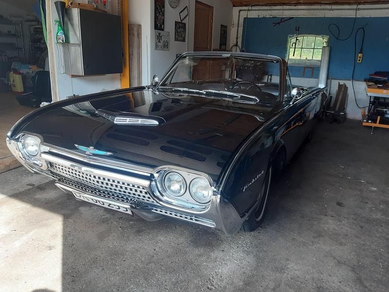 Sølv Brugt 1960 Ford Thunderbird Convertible Cabriolet | 170.000 kr. - Billede 1/4