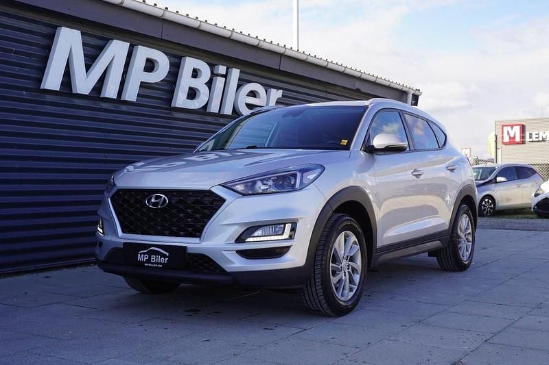 Sølvmetal Brugt 2019 Hyundai Tucson Life Plus SUV | 159.900 kr. (Lidt for dyr) - Billede 1/4