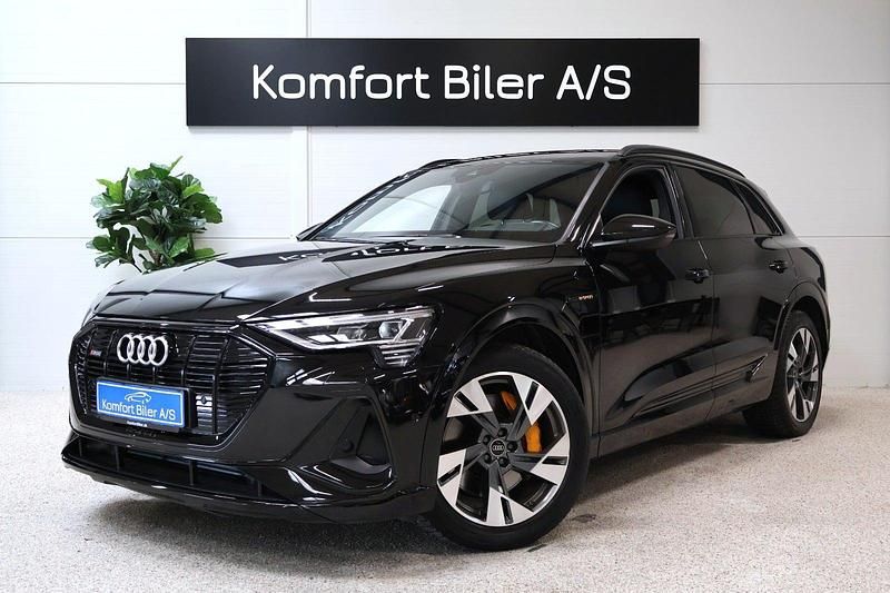 Sortmetal Brugt 2022 Audi e-tron S-Line SUV | 329.800 kr. - Billede 1/4