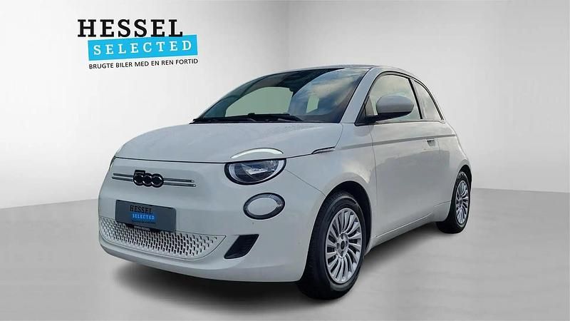 Hvid Brugt 2023 Fiat 500e Action Hatchback | 94.900 kr. (Fair pris) - Billede 1/4