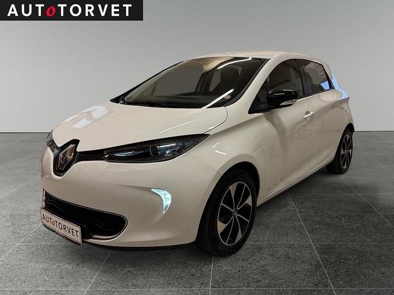 Hvid Brugt 2017 Renault Zoe Intens Hatchback | 67.700 kr. (Fair pris) - Billede 1/4