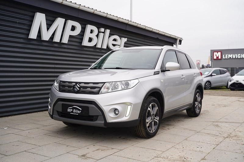 Sølvmetal Brugt 2016 Suzuki Vitara Active | 134.900 kr. (Fair pris) - Billede 1/4