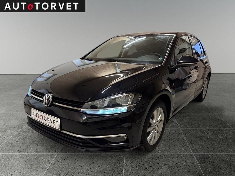 Sortmetal Brugt 2018 VW Golf VII Comfortline Hatchback | 104.900 kr. - Billede 1/4
