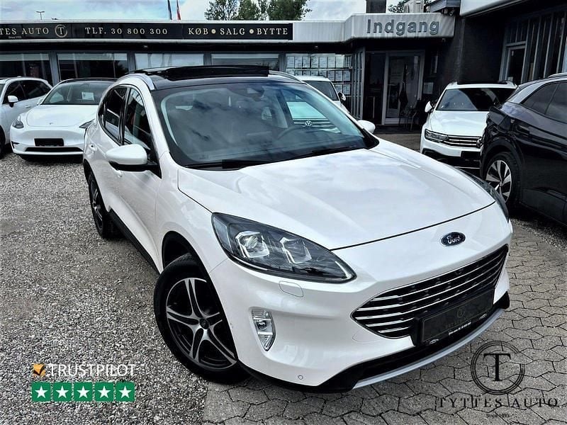 Hvidmetal Brugt 2021 Ford Kuga Titanium X SUV | 209.800 kr. (Fair pris) - Billede 1/4