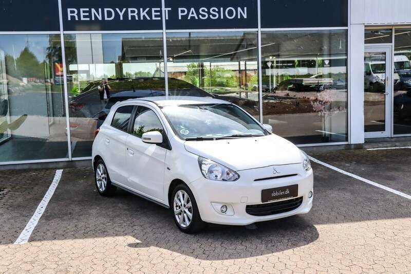 Hvidmetal Brugt 2015 Mitsubishi Space Star Intense | 29.500 kr. (God pris) - Billede 1/4