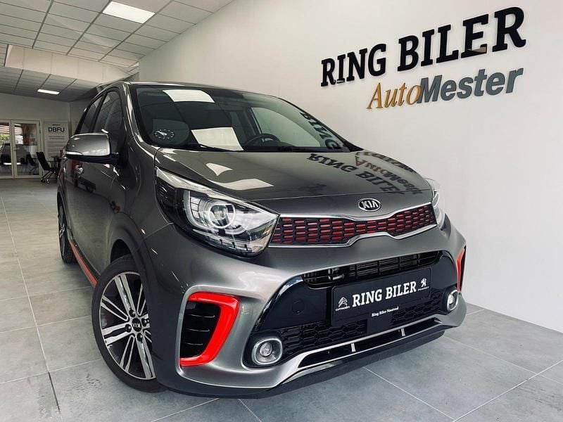 Bronzemetal Brugt 2019 Kia Picanto GT-Line Hatchback | 109.800 kr. - Billede 1/4