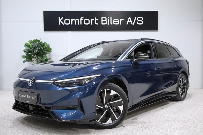 Blåmetal Brugt 2024 VW ID.7 Style Sedan | 398.900 kr. (Dyr) - Billede 1/4