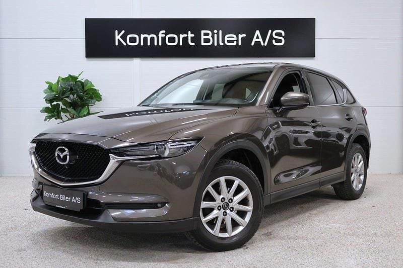 Brunmetal Brugt 2019 Mazda CX-5 Optimum SUV | 219.800 kr. (Fair pris) - Billede 1/4