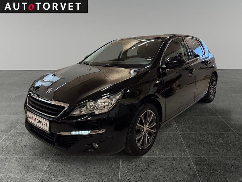Sort Brugt 2015 Peugeot 308 Allure Hatchback | 64.700 kr. (God pris) - Billede 1/4