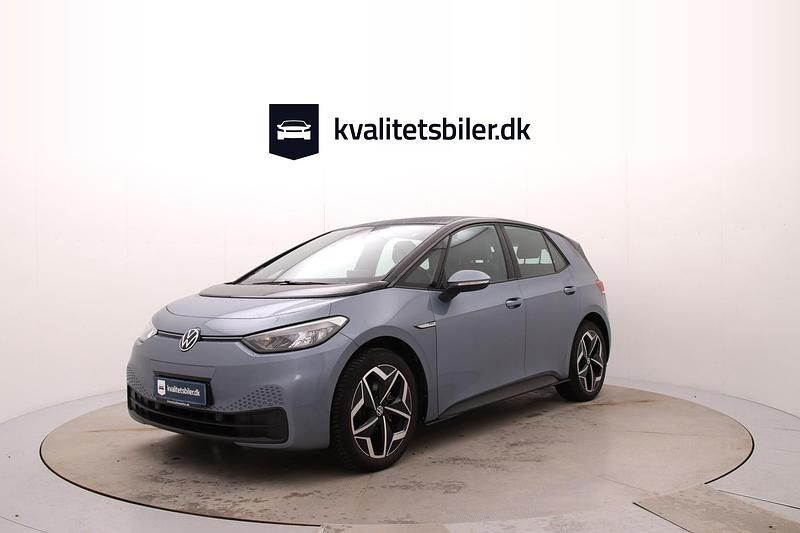 Lysblåmetal Brugt 2022 VW ID.3 Pro Hatchback | 169.900 kr. (God pris) - Billede 1/4