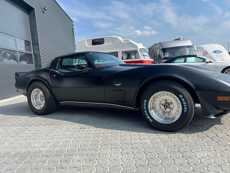 Brugt Chevrolet Corvette C3 1979 Sort Cabriolet