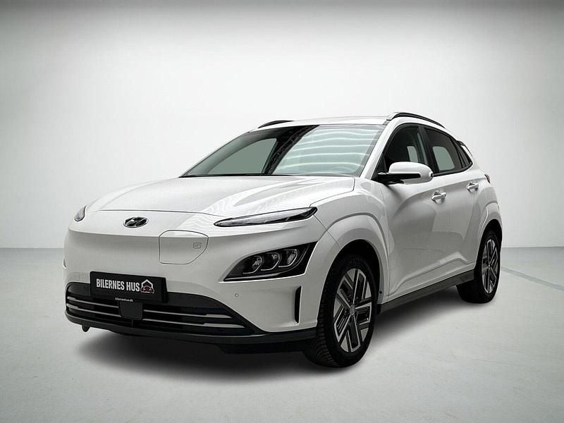 Hvid Brugt 2022 Hyundai Kona Trend SUV | 124.900 kr. (God pris) - Billede 1/4