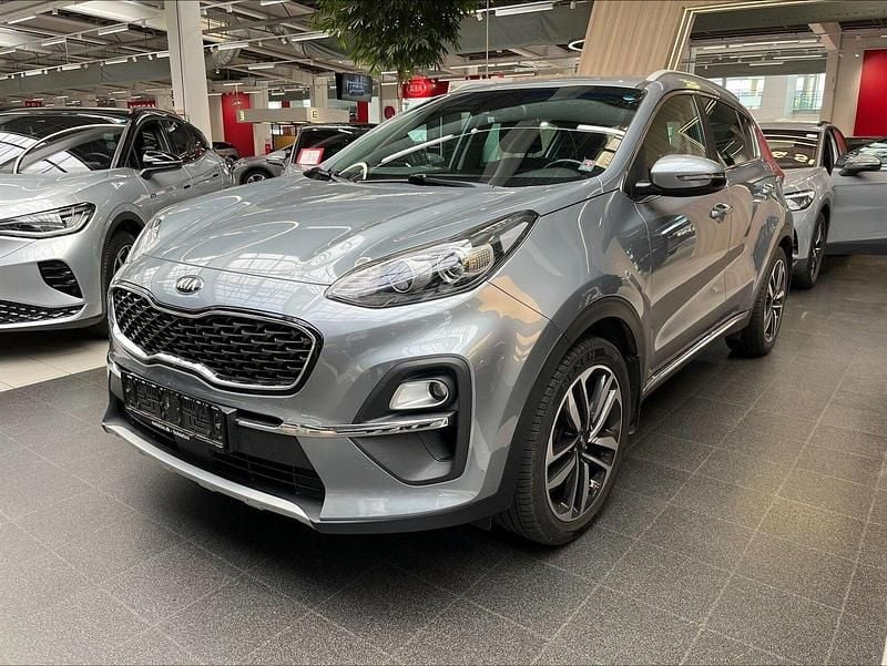 Sølvmetal Brugt 2021 Kia Sportage SUV | 209.980 kr. (Lidt for dyr) - Billede 1/3