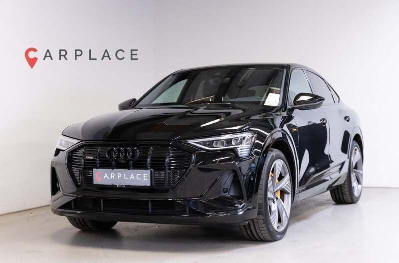 Sortmetal Brugt 2022 Audi e-tron Black Edition SUV | 479.900 kr. (God pris) - Billede 1/4