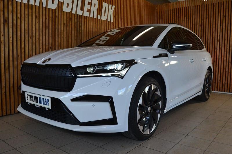 Hvidmetal Brugt 2022 Skoda Enyaq iV SportLine SUV | 284.800 kr. (Fair pris) - Billede 1/4