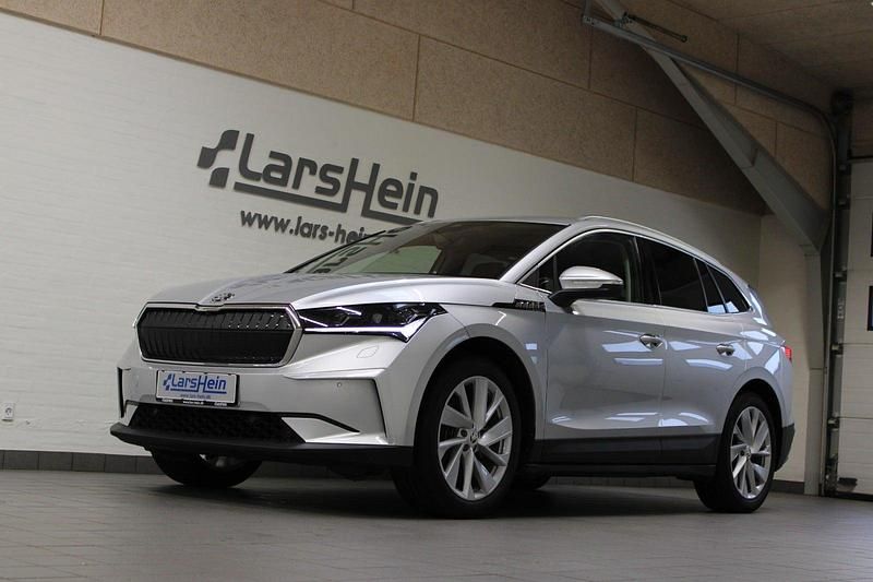 Sølvmetal Brugt 2021 Skoda Enyaq iV Loft SUV | 219.800 kr. (Fair pris) - Billede 1/4