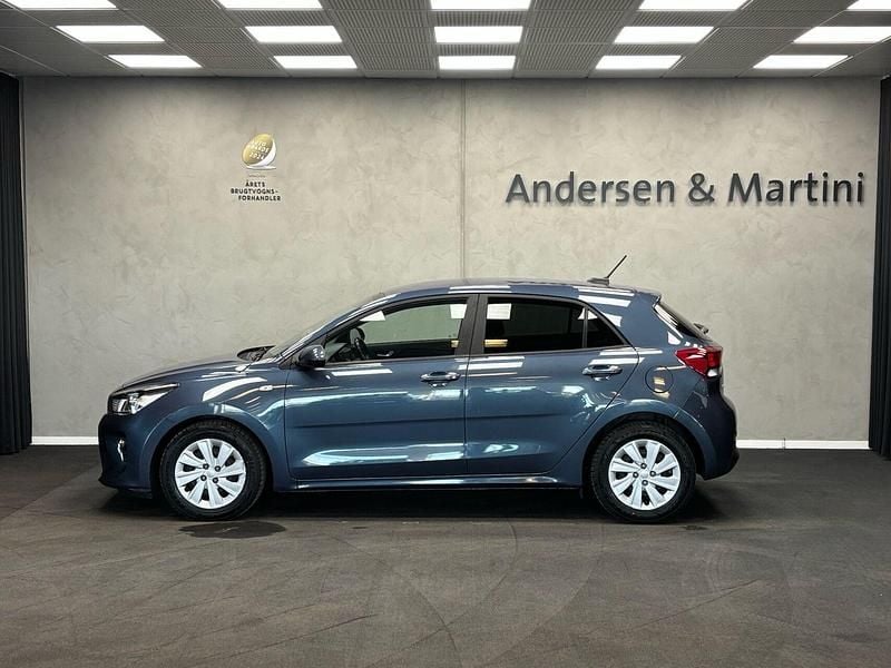 Brugt Kia Rio Vision 120 HK (88 kW) 2020 Blå Hatchback