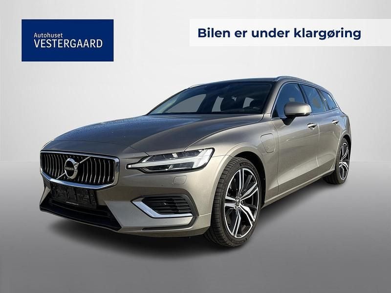 Beige Brugt 2021 Volvo V60 Inscription Stationcar | 314.700 kr. - Billede 1/4