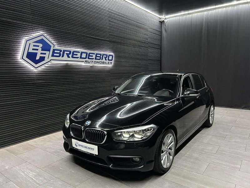 Sort Brugt 2018 BMW 118 Advantage Hatchback | 119.500 kr. (Lidt for dyr) - Billede 1/4