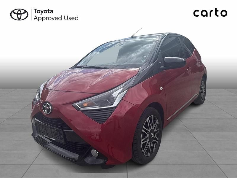 Rød Brugt 2020 Toyota Aygo X-clusiv Hatchback | 104.900 kr. (Fair pris) - Billede 1/3