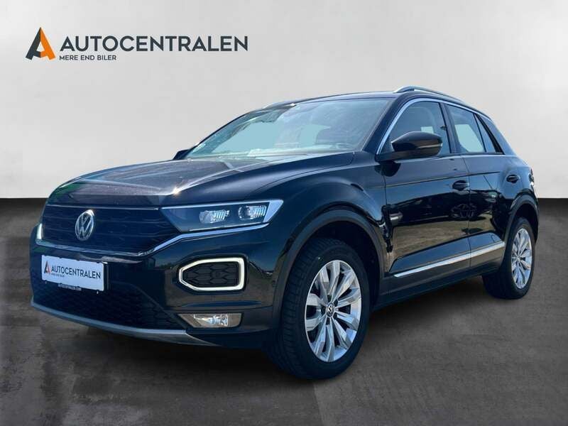 Sortmetal Brugt 2020 VW T-Roc Sport SUV | 199.900 kr. (God pris) - Billede 1/4