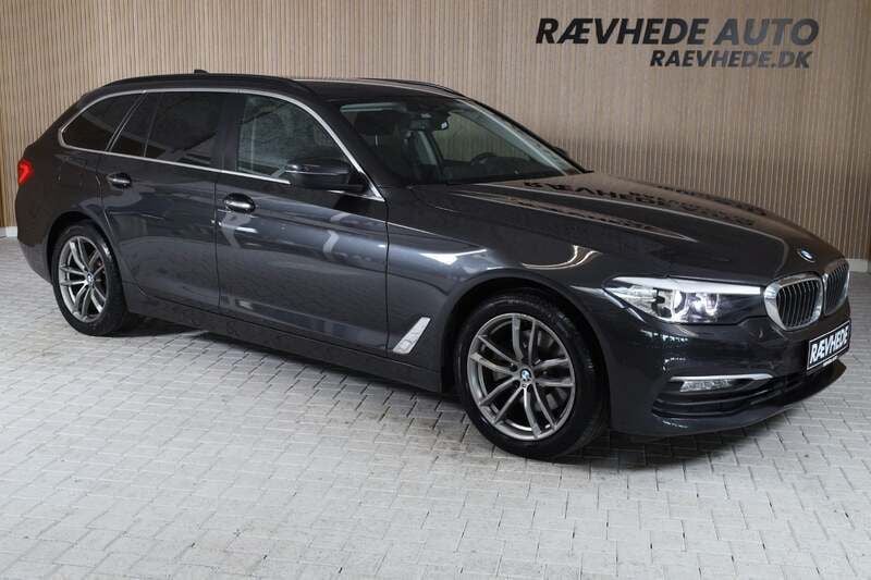 Koksmetal Brugt 2018 BMW 520 M Sport Stationcar | 289.900 kr. (God pris) - Billede 1/4