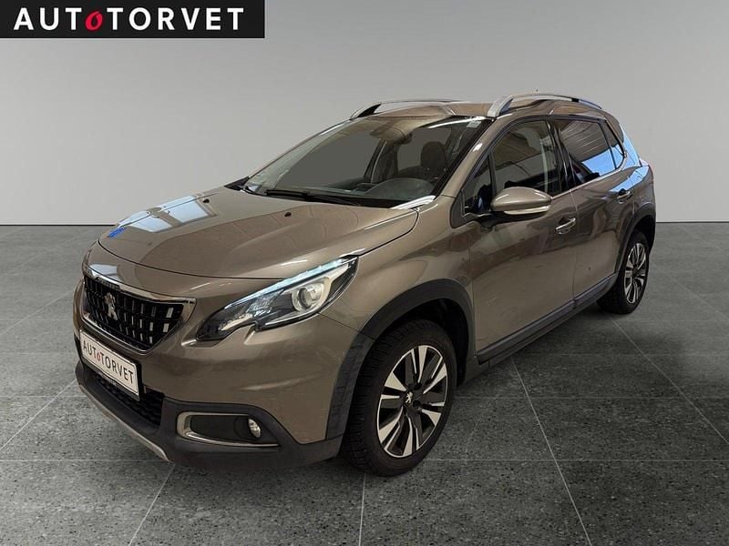 Champagnemetal Brugt 2017 Peugeot 2008 Allure SUV | 64.700 kr. (Super pris) - Billede 1/4