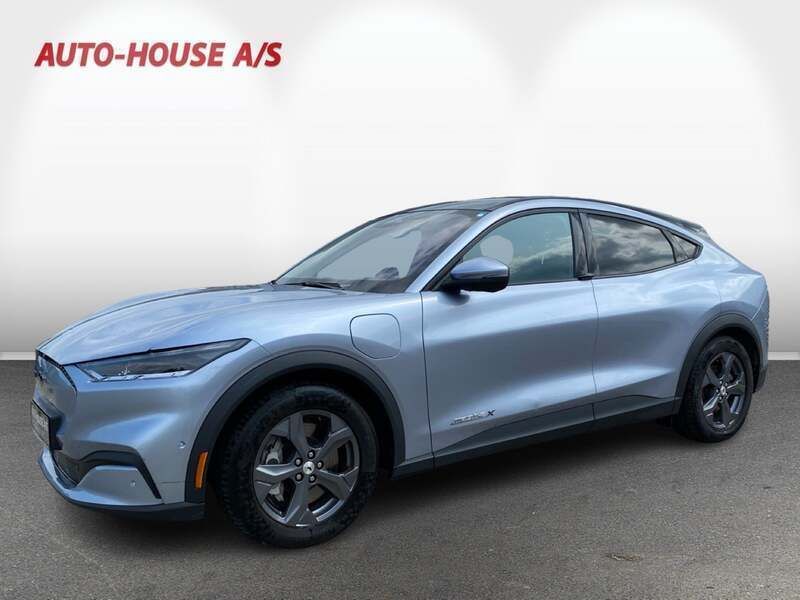 Sølvmetal Brugt 2023 Ford Mustang Mach-E Extended Range SUV | 279.900 kr. (Fair pris) - Billede 1/4