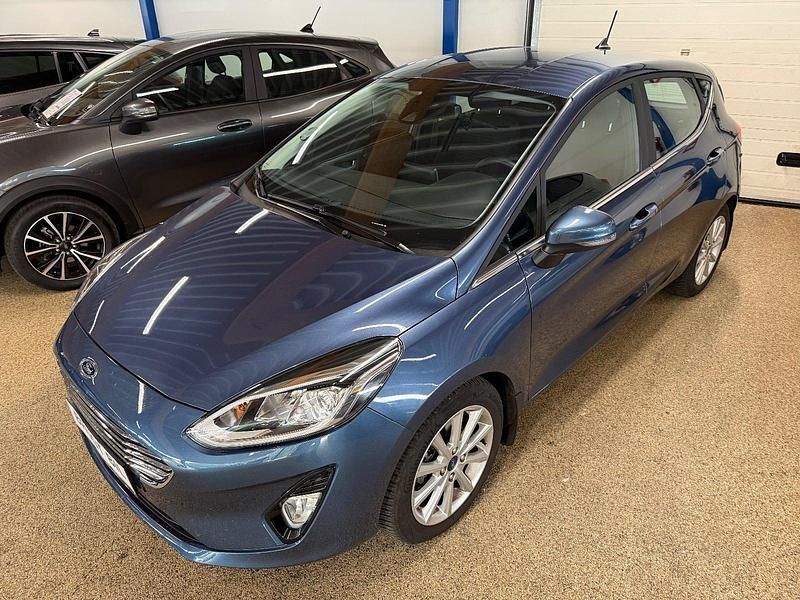 Brugt Ford Fiesta Titanium 125 HK (91 kW) 2020 Blåmetal Hatchback