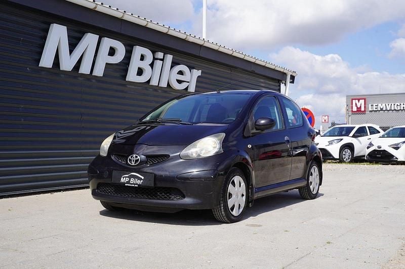 Sortmetal Brugt 2008 Toyota Aygo Hatchback | 19.700 kr. (God pris) - Billede 1/4