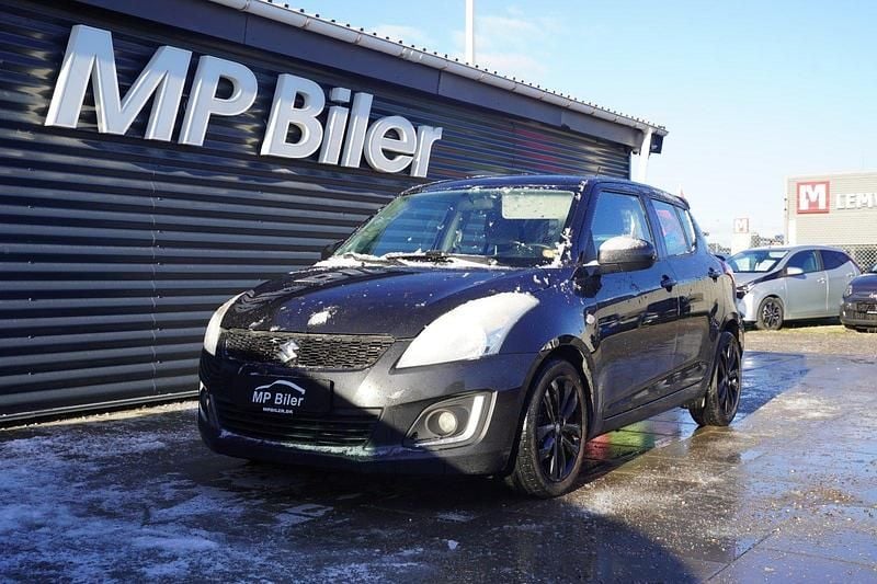 Sortmetal Brugt 2016 Suzuki Swift Club Hatchback | 34.900 kr. (God pris) - Billede 1/4
