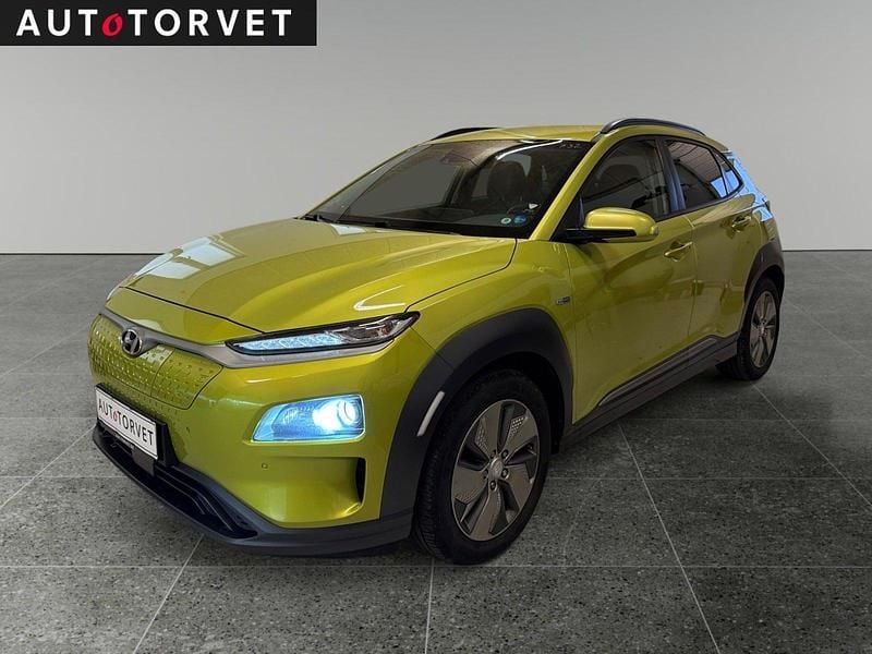 Lysgrøn Brugt 2019 Hyundai Kona Trend SUV | 84.700 kr. - Billede 1/4