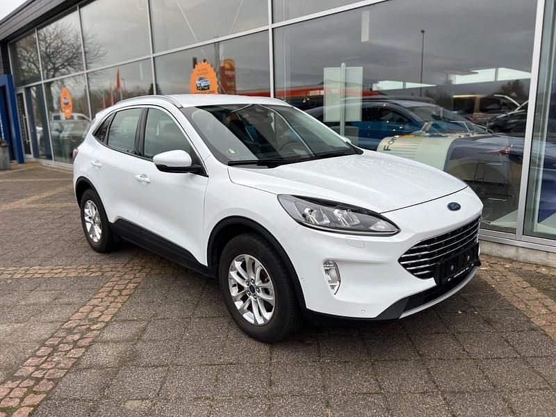 Hvid Brugt 2022 Ford Kuga Titanium SUV | 229.800 kr. (Fair pris) - Billede 1/4