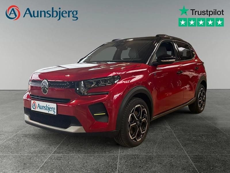 Std. rød Brugt 2024 Citroën e-C3 VTR Sport Hatchback | 154.500 kr. - Billede 1/4