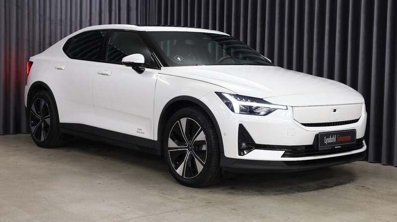 Hvidmetal Brugt 2024 Polestar 2 Sedan | 349.900 kr. (Fair pris) - Billede 1/4