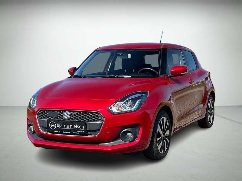 Rødmetal Brugt 2018 Suzuki Swift Exclusive Hatchback | 109.800 kr. (Fair pris) - Billede 1/4