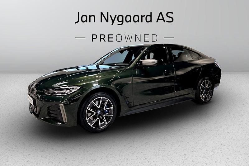 Grønmetal Brugt 2023 BMW i4 M Sport Sedan | 434.900 kr. (Super pris) - Billede 1/4