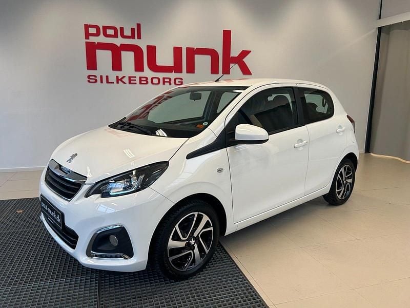 Hvid Brugt 2019 Peugeot 108 Allure+ | 84.990 kr. (Fair pris) - Billede 1/4