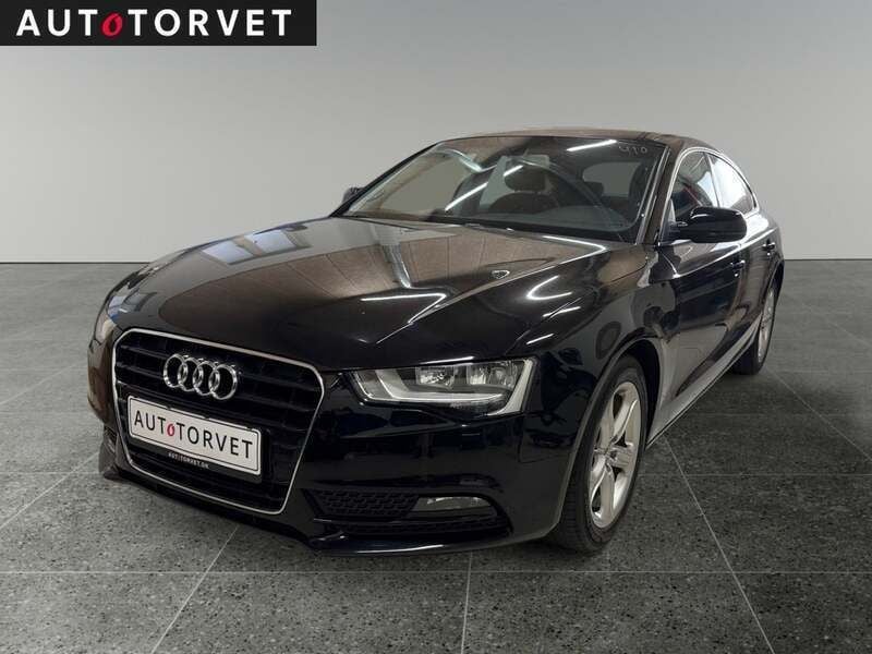 Sort Brugt 2012 Audi A5 Sportback Hatchback | 129.700 kr. - Billede 1/4