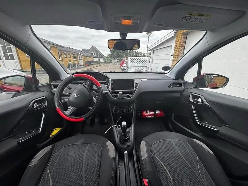 Brugt Peugeot 208 68 HK (50 kW) 2014 Rød Hatchback