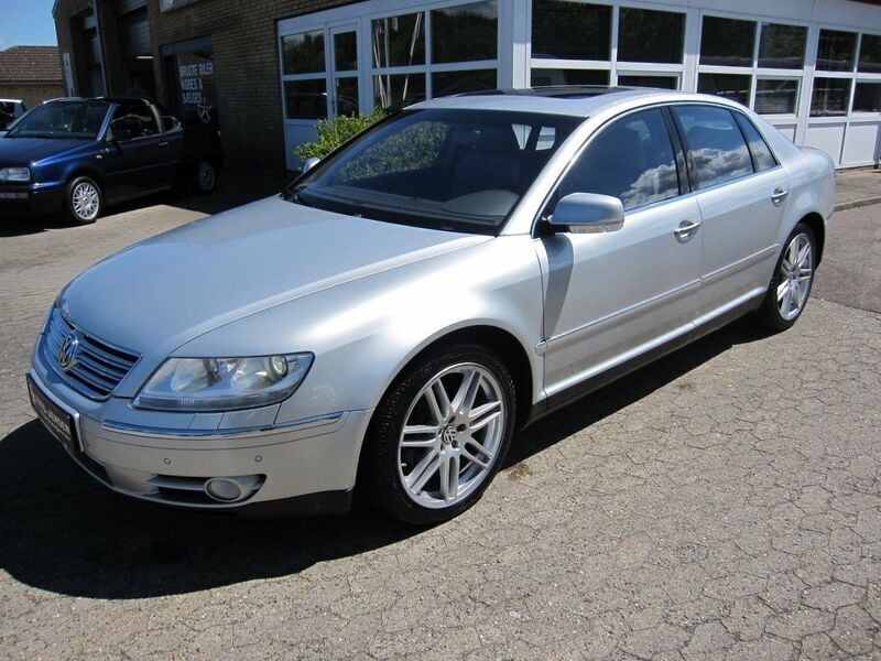 Sølvmetal Brugt 2003 VW Phaeton Sedan | 89.900 kr. - Billede 1/4