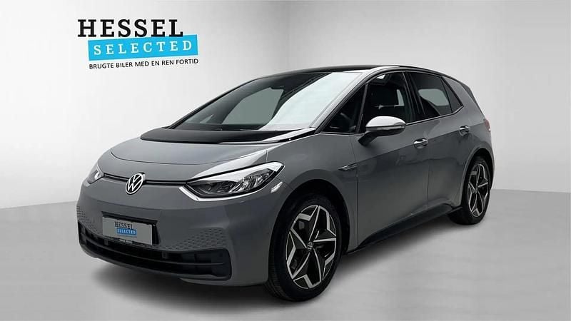 Grå Brugt 2023 VW ID.3 Pro Hatchback | 239.900 kr. - Billede 1/4